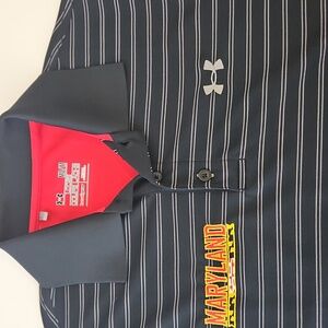 Under Armour Loose Fit Heat Gear Maryland Polo Shirt Size M